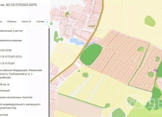 Продаю участок, 9.68 сот., Рязанская область