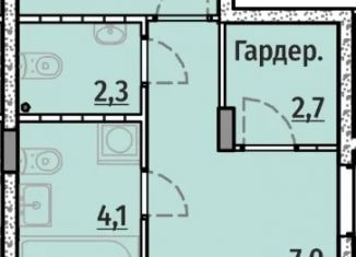 Продаю 1-комнатную квартиру, 42.3 м2, Чебоксары, Московский район