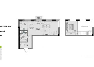 Продажа 2-комнатной квартиры, 64.24 м2, Ижевск, улица Карла Маркса, 308А