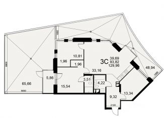 Продается трехкомнатная квартира, 129.96 м2, Тульская область, Хлебная площадь, 8