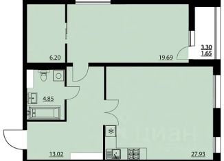 Продается 1-ком. квартира, 72.17 м2, Воронежская область, Московский проспект, 132