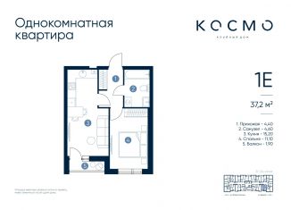 Продам 1-ком. квартиру, 37.2 м2, Астрахань, Звёздная улица, 7к3А