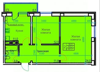 Продажа 2-комнатной квартиры, 71.4 м2, Ставропольский край, улица Маяковского, 19А